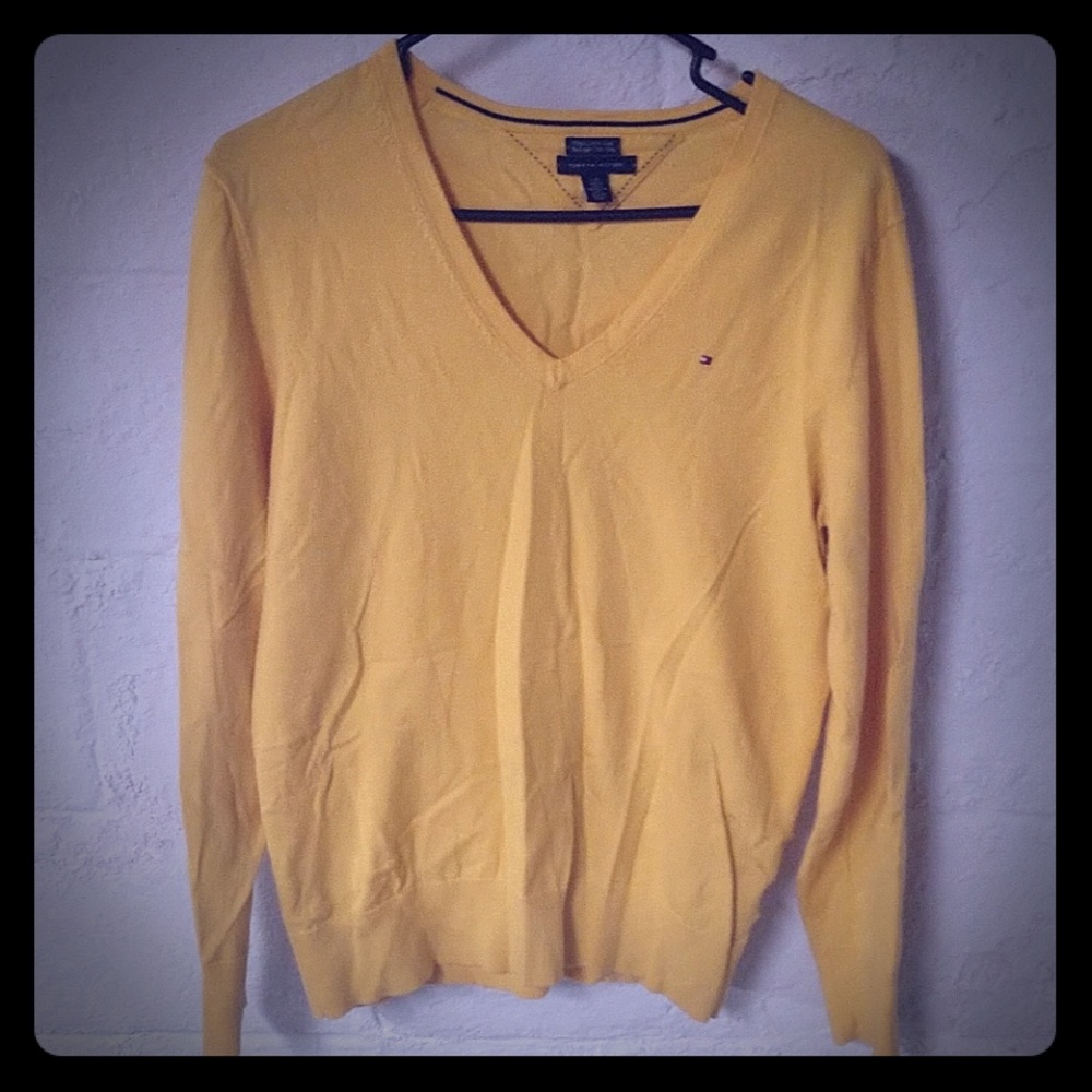 TOMMY HILFIGER | Yellow Sweater XL